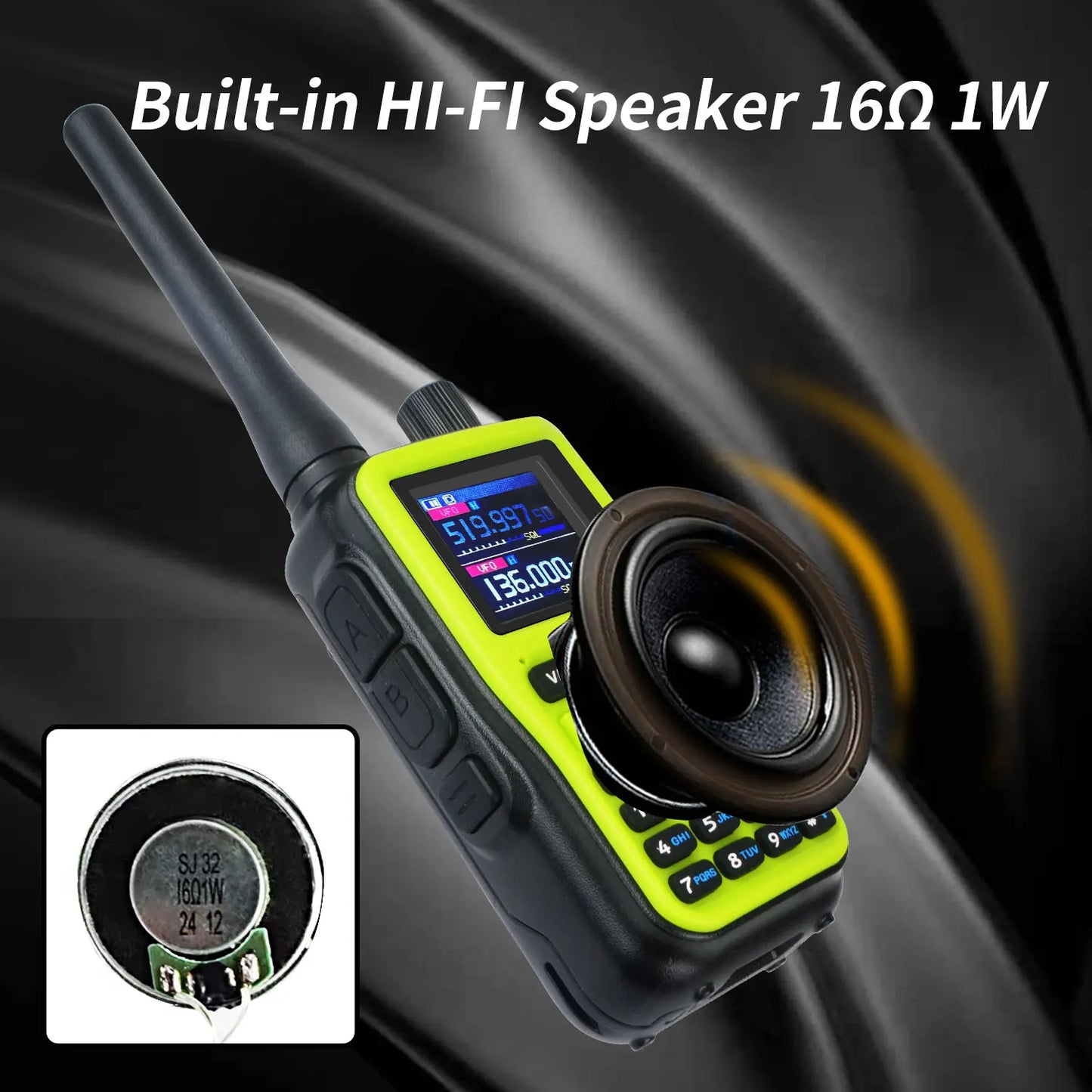 2PCS/Pack UV-5R Mini Dual Band Dual PTT Walkie Talkie