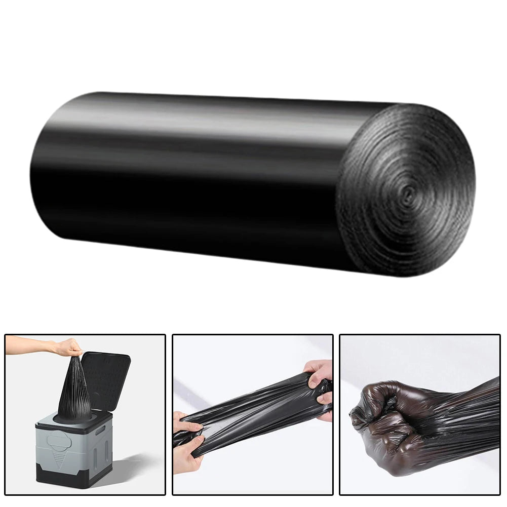Portable Camping Toilet & Degradable Garbage Bags