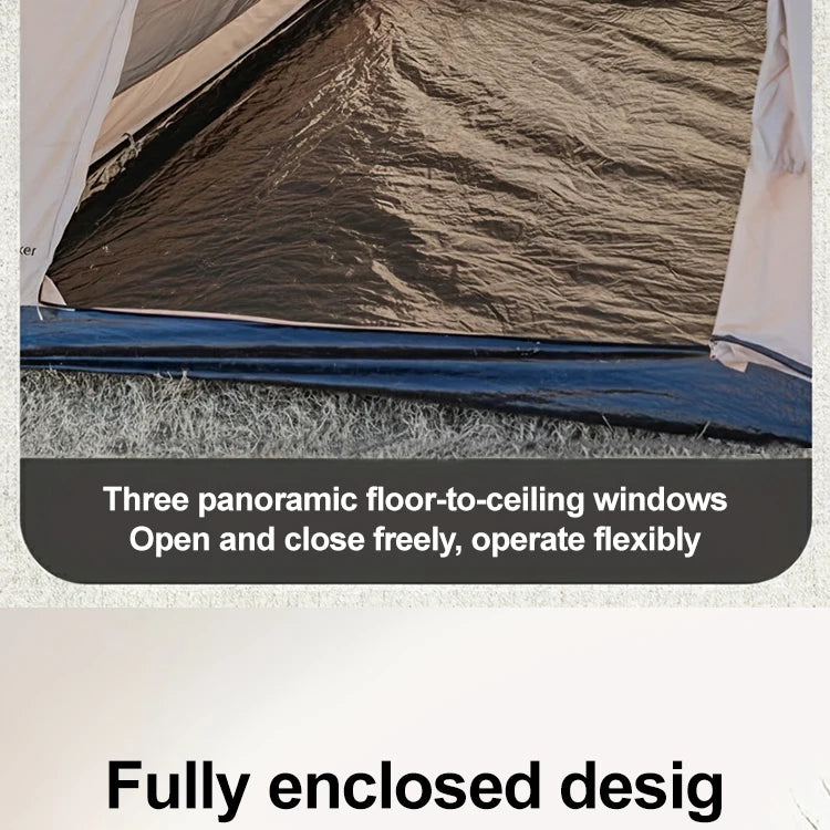 Sonuto Tent, outdoor camping two-bedroom portable thickened field awning