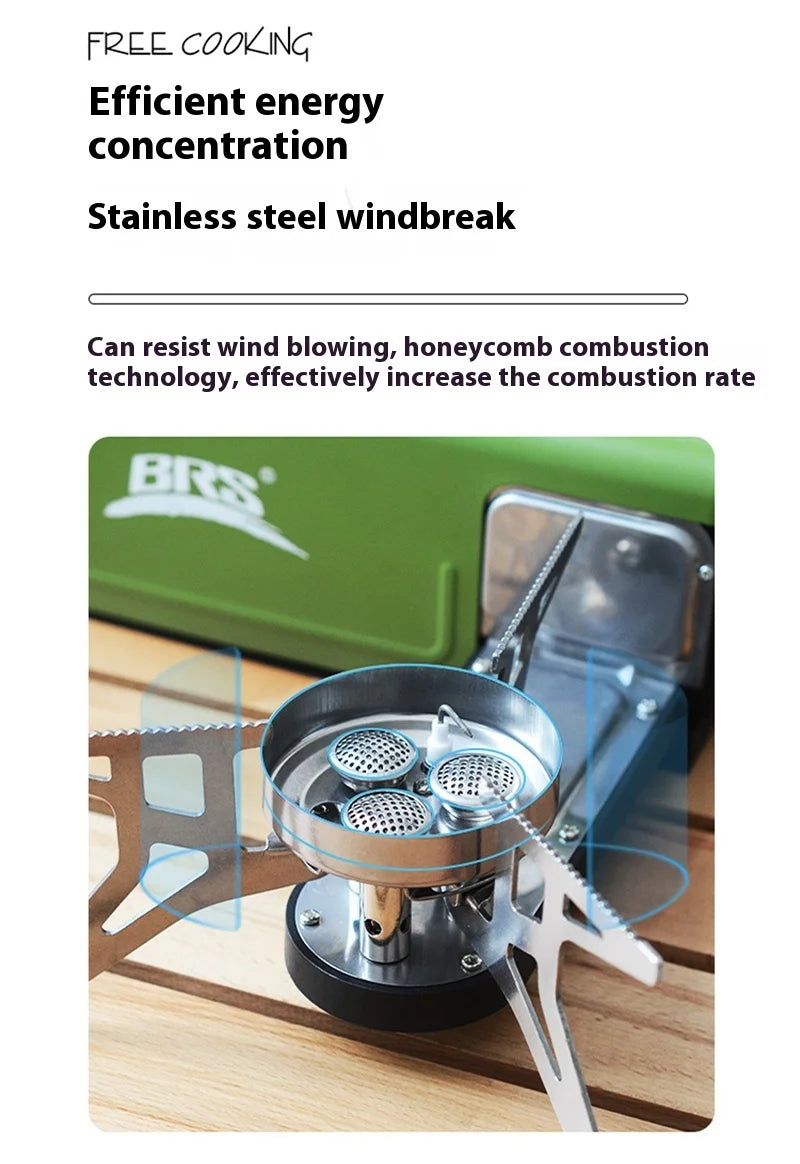 Cassette Stove 2670W, Portable Folding Gas Outdoor Picnic Cooker