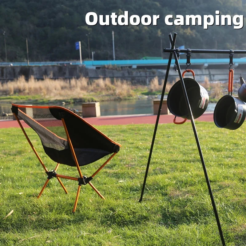 Outdoor moon chair, super portable folding camping