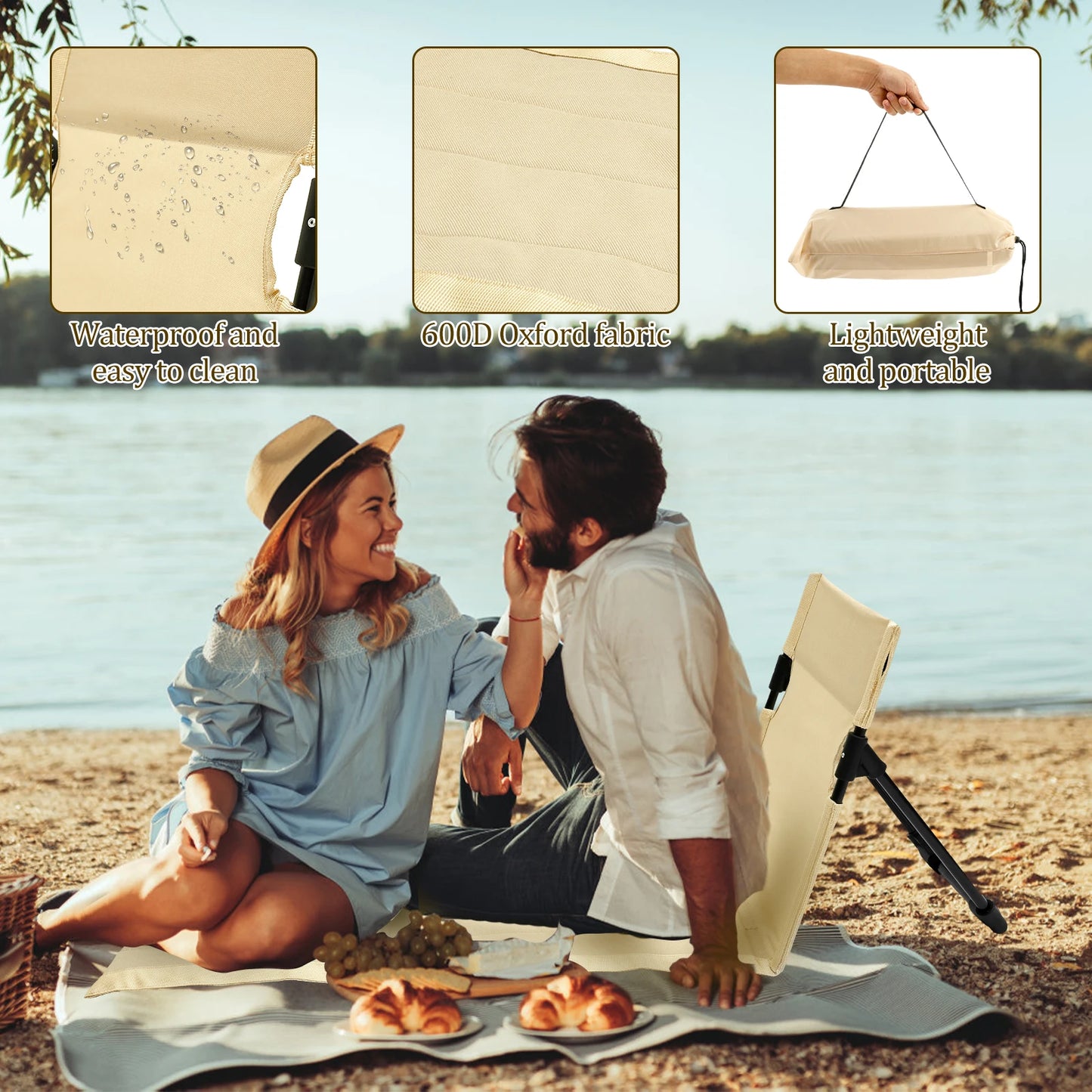 Outdoor Foldable Camping Chair.