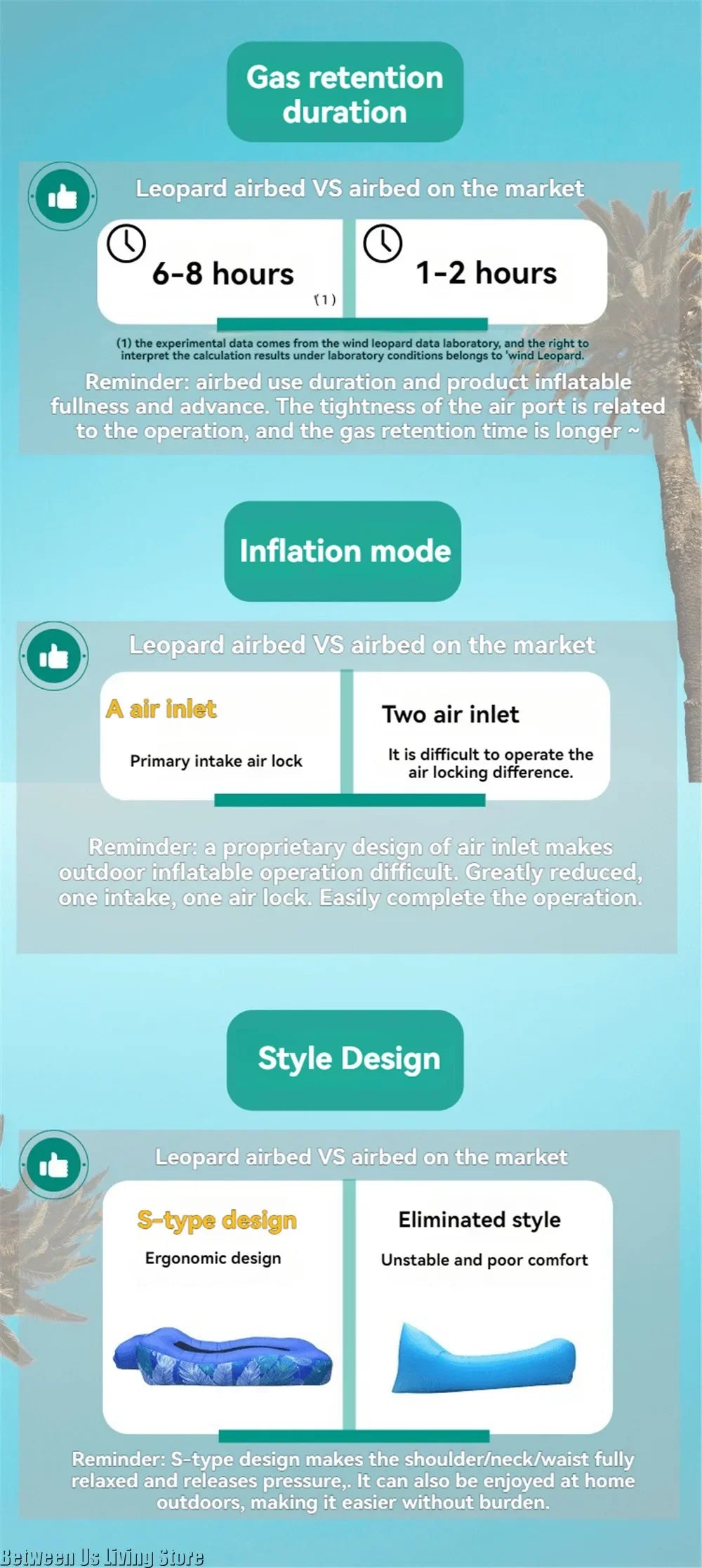 Premium Inflatable Sofa - no pump needed!!