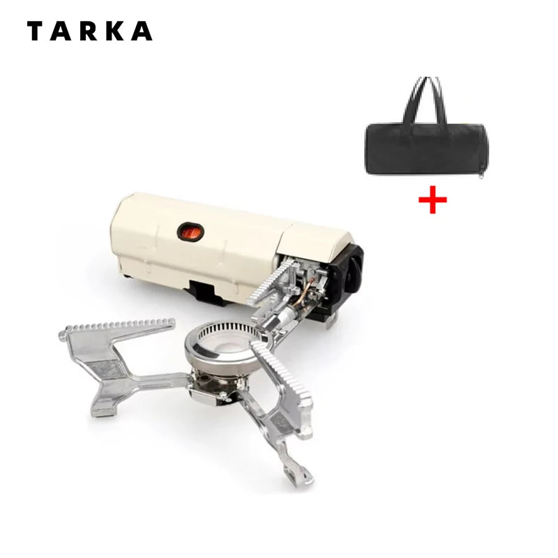 Camping Cassette Stove, Outdoor Folding Gas Burner 2600w