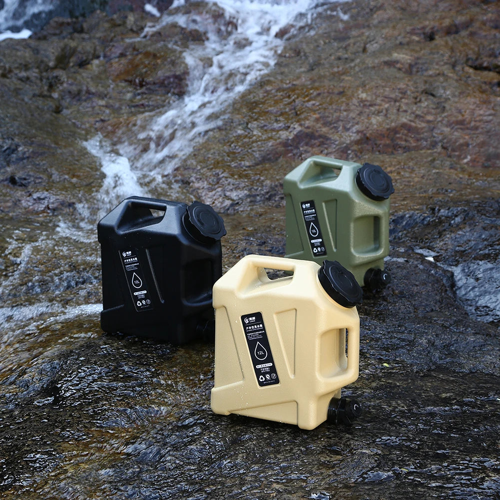 12L Outdoor Water jerry Container with Faucet