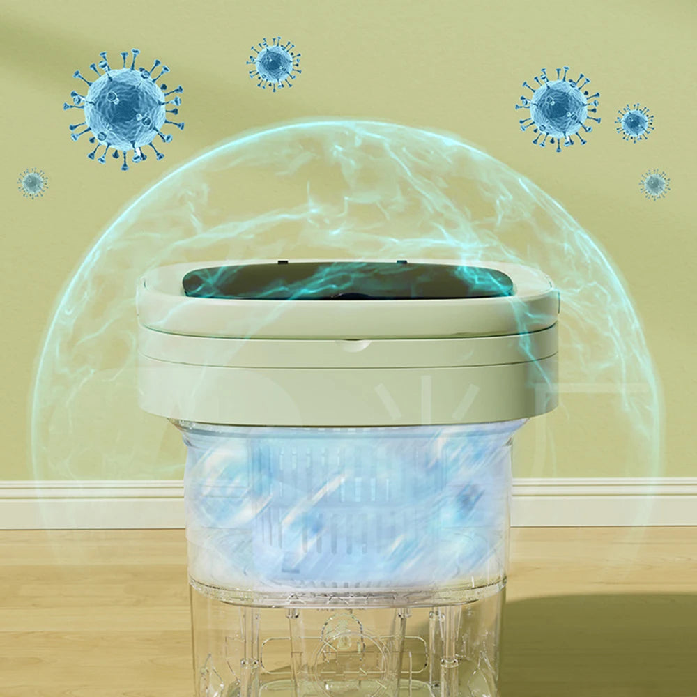 Folding Washing Machines. SUPER Portable & SUPER cute.