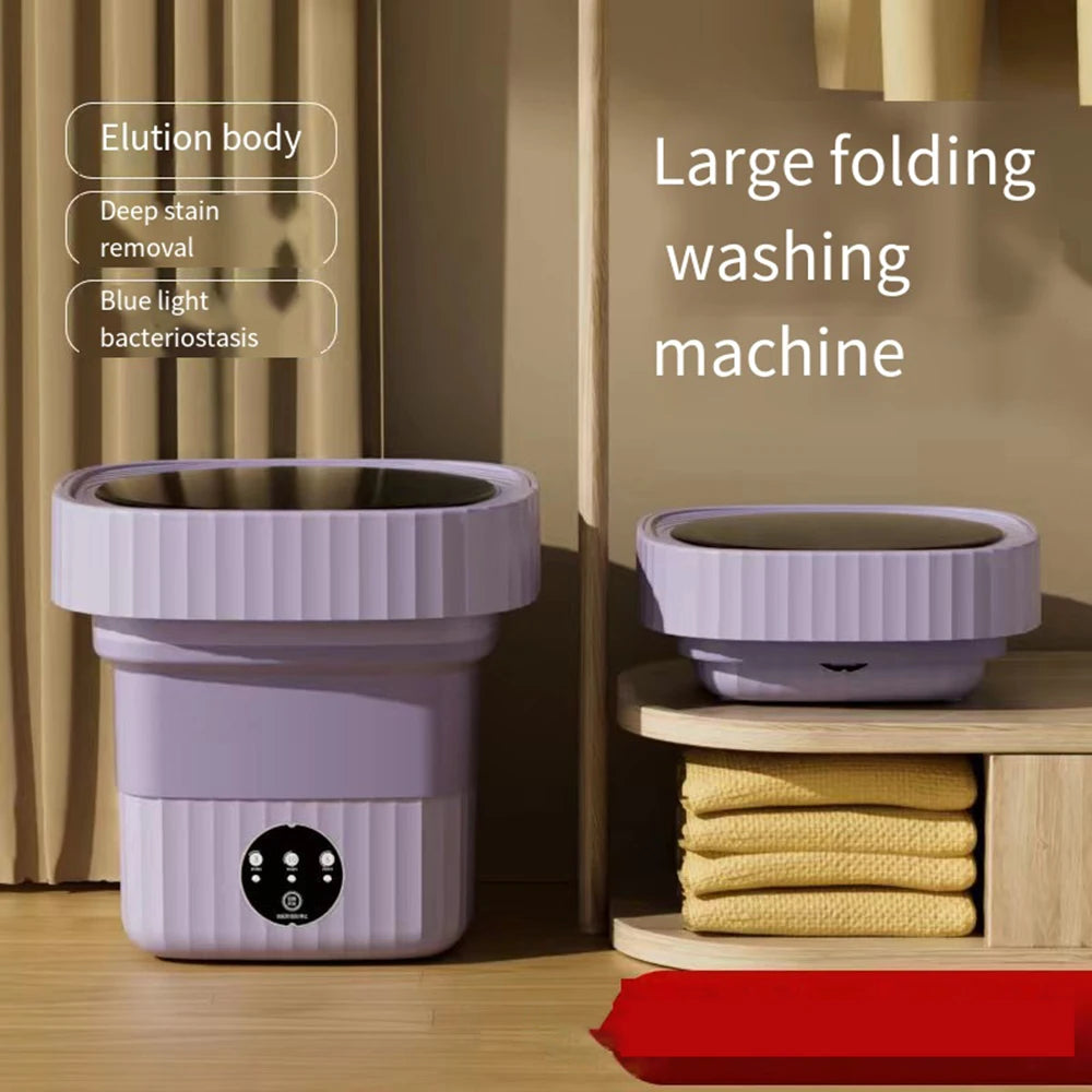 Folding Washing Machines. SUPER Portable & SUPER cute.