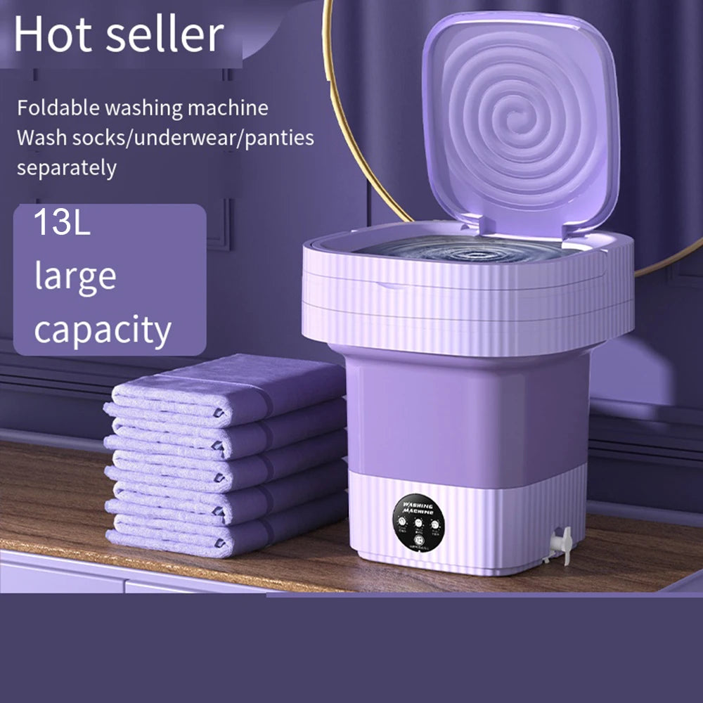Folding Washing Machines. SUPER Portable & SUPER cute.