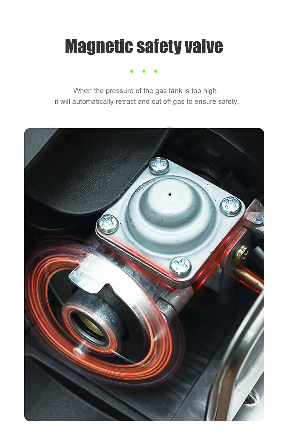 Camping Gas Stove 3800W Folding Cassette