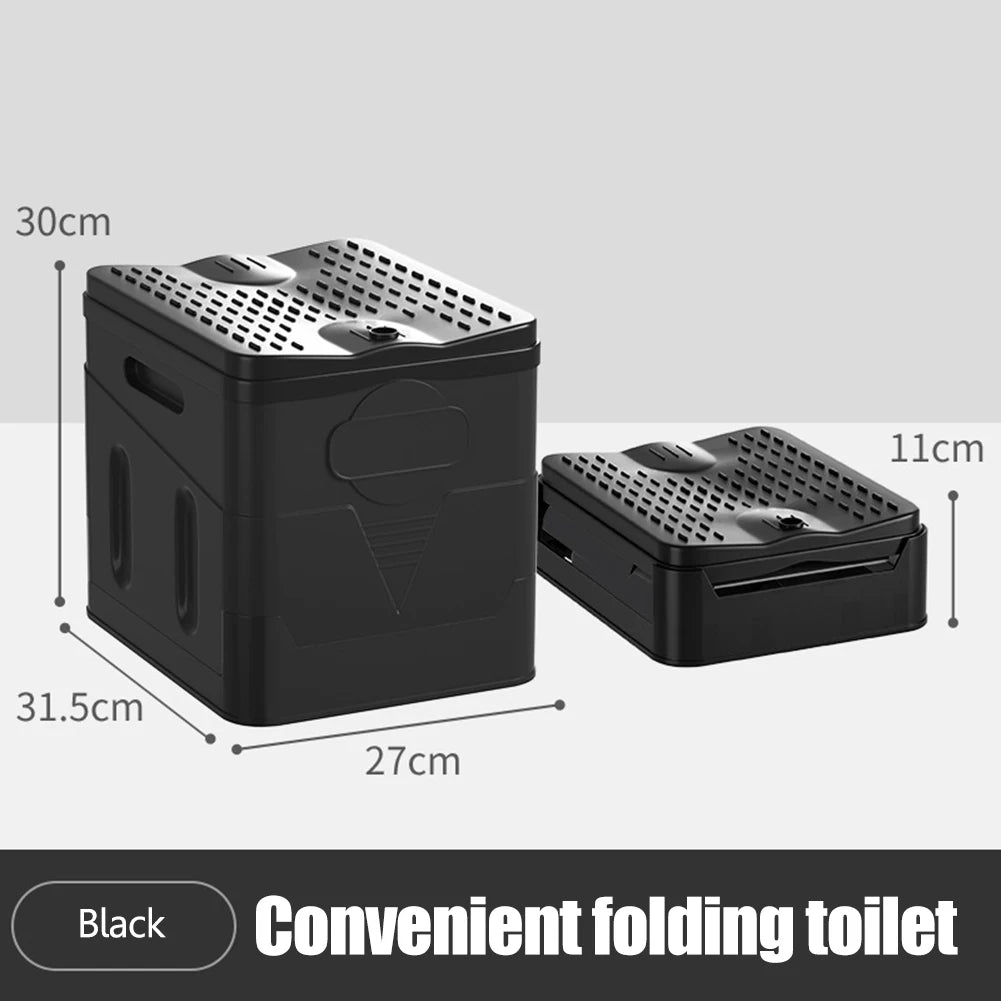 Portable Camping Toilet & Degradable Garbage Bags