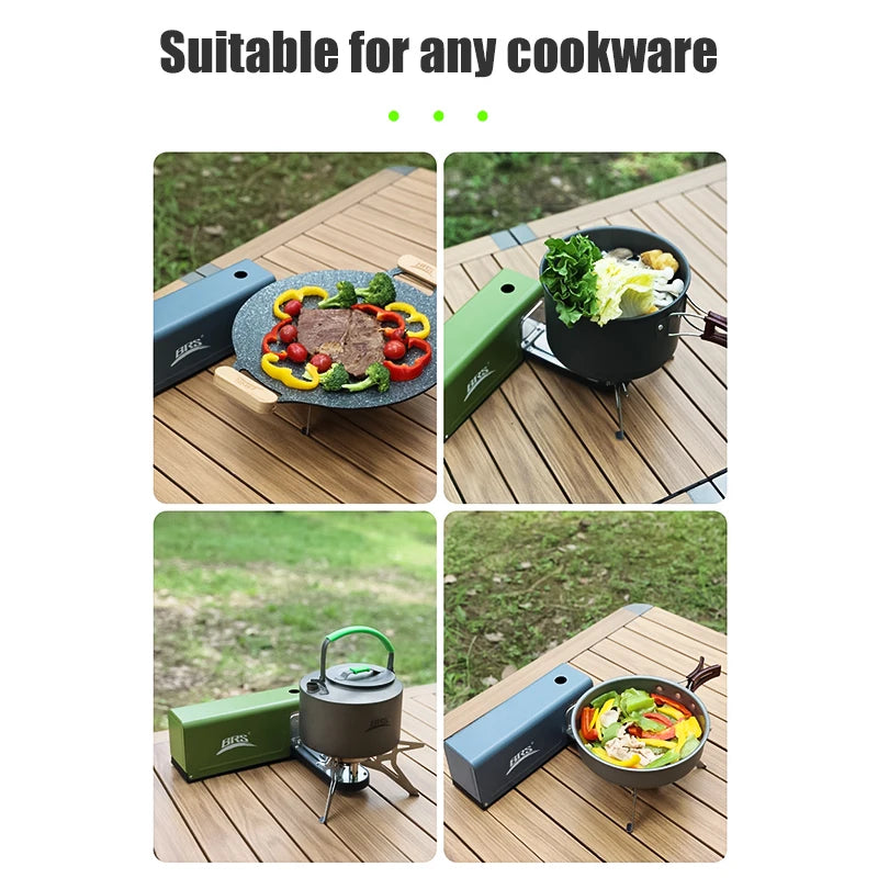 Camping Gas Stove 3800W Folding Cassette