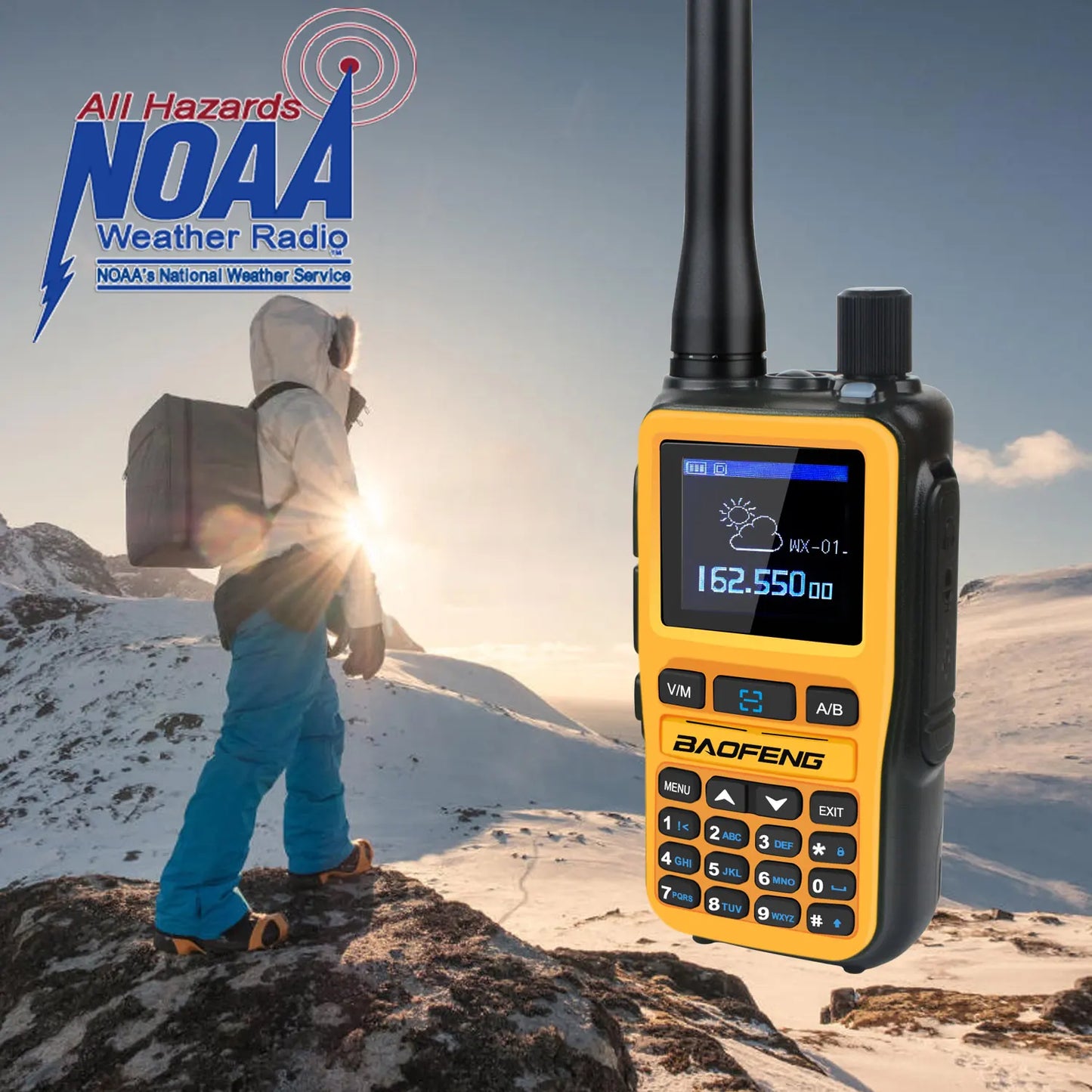 2PCS/Pack UV-5R Mini Dual Band Dual PTT Walkie Talkie