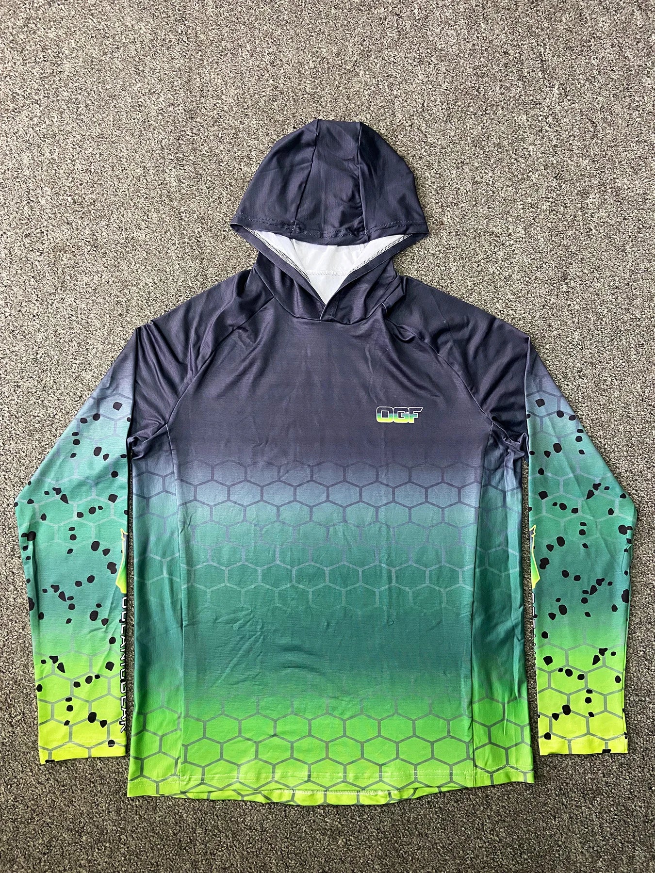 Fishing Hoodie - Long Sleeve  UPF 50+ UV Resistant, Breathable
