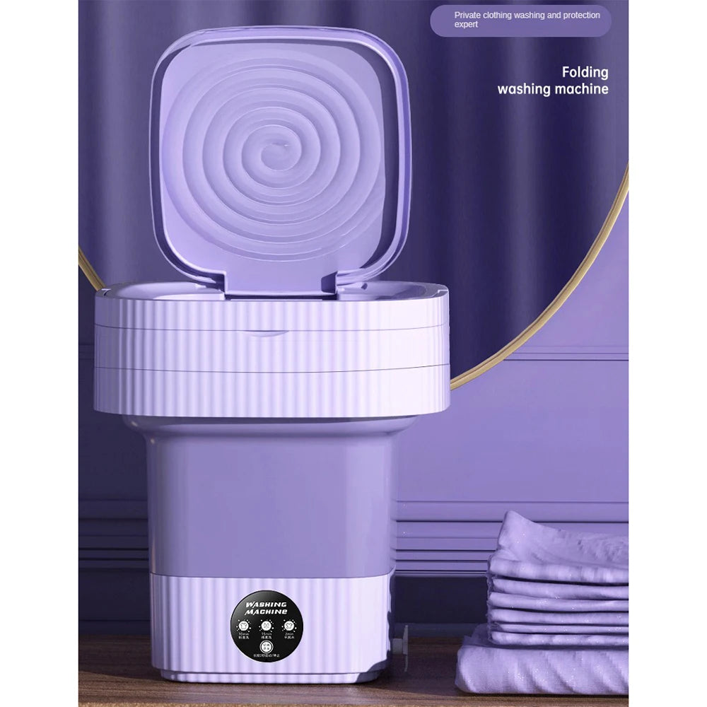 Folding Washing Machines. SUPER Portable & SUPER cute.