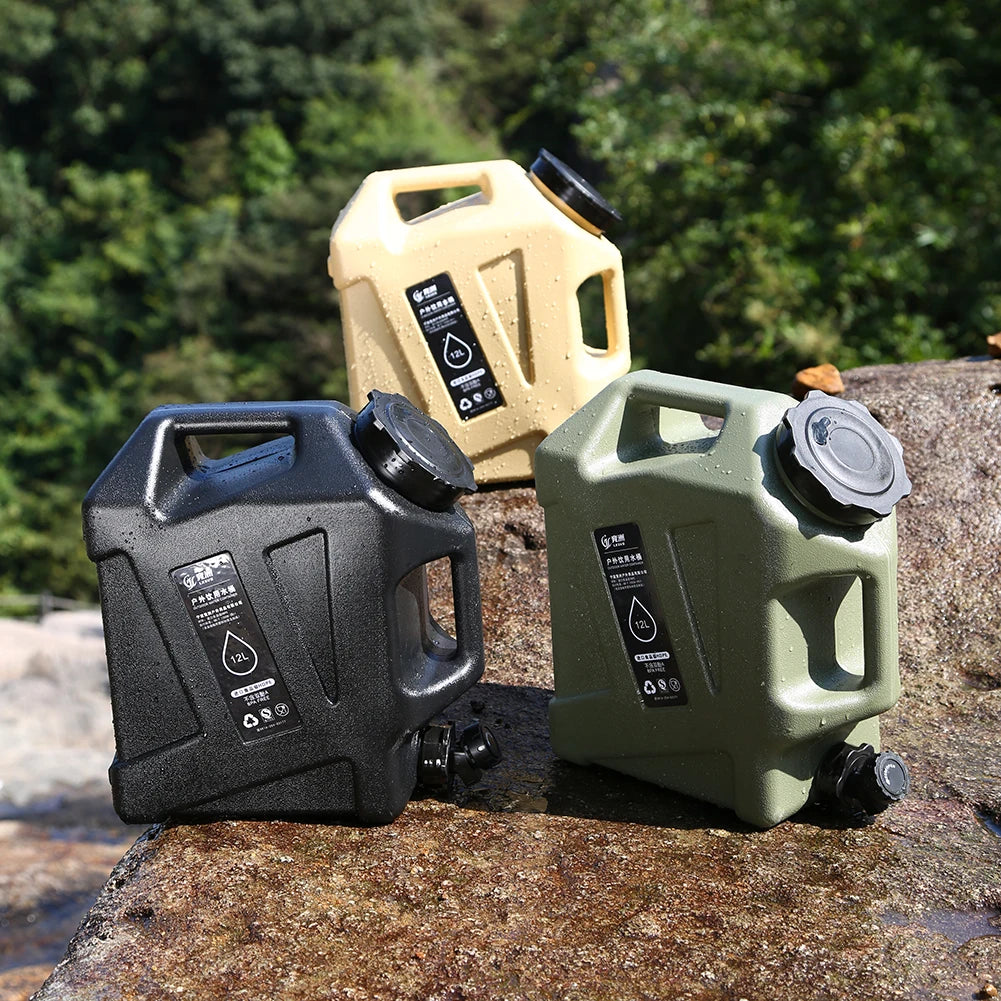 12L Outdoor Water jerry Container with Faucet