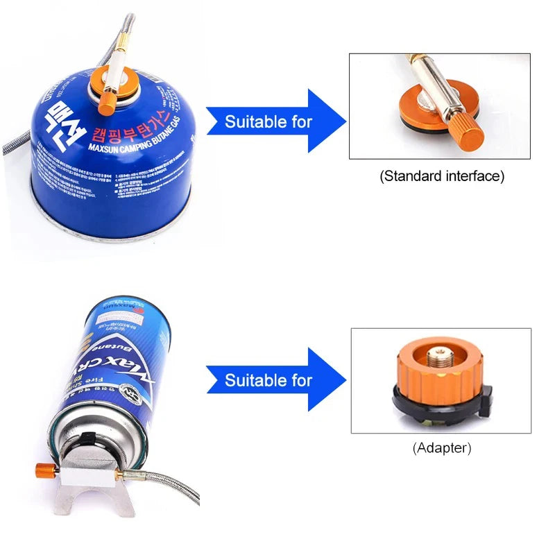 Camping Gas Stove, SUPER Portable Folding Outdoor Backpacking Stove 3500W