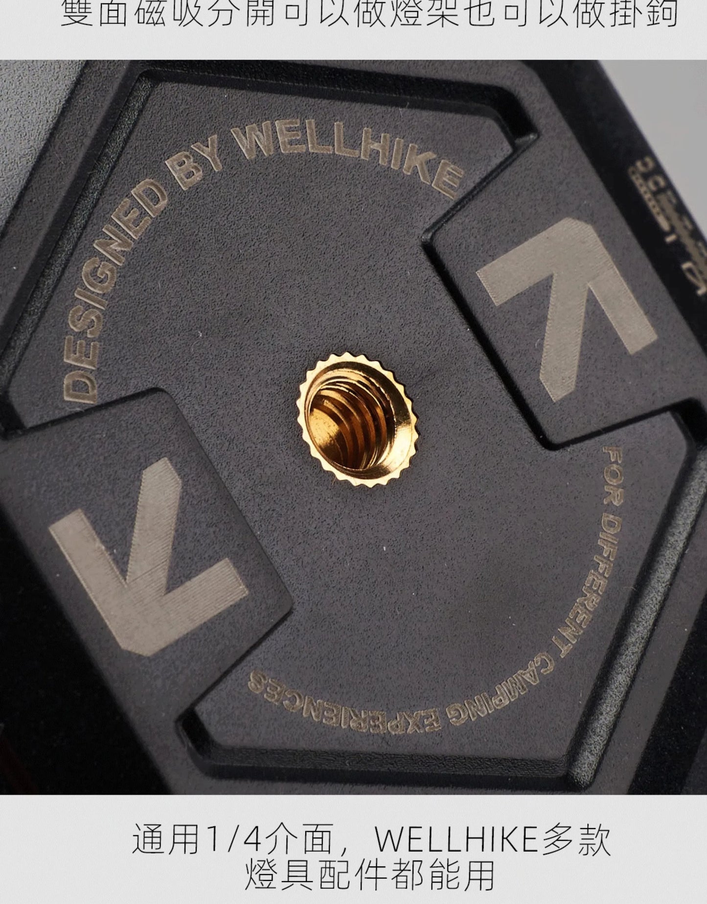 Outdoor  Hex Strong Magnetic Hook - Hanger for Lamps