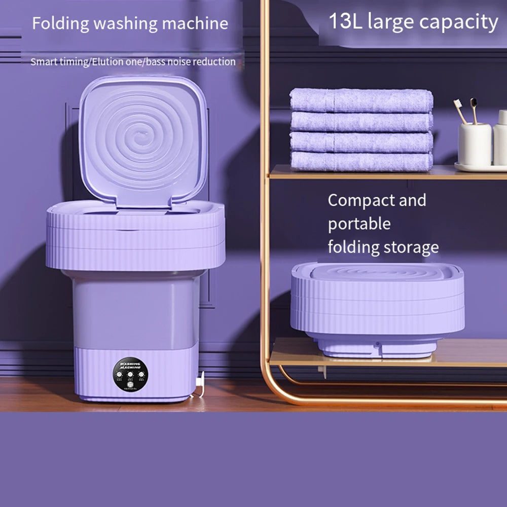Folding Washing Machines. SUPER Portable & SUPER cute.