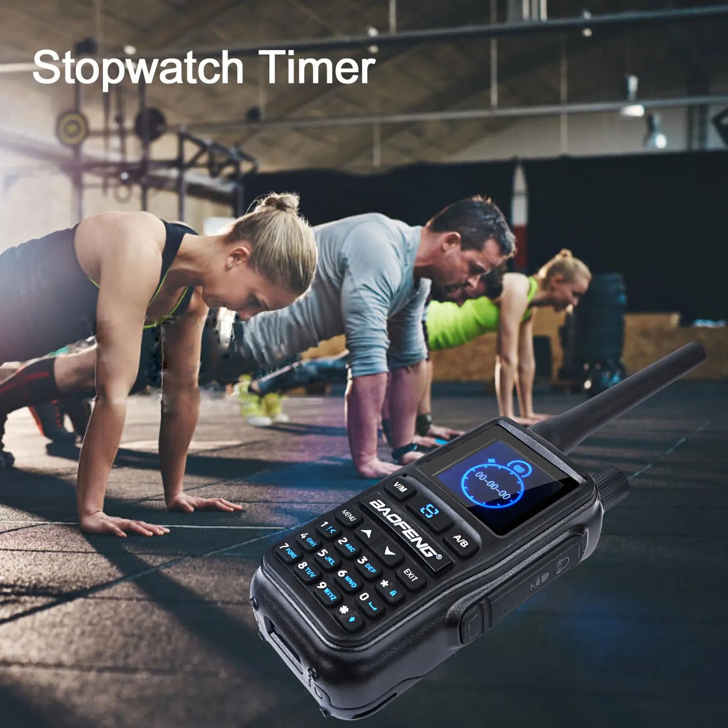 2PCS/Pack UV-5R Mini Dual Band Dual PTT Walkie Talkie