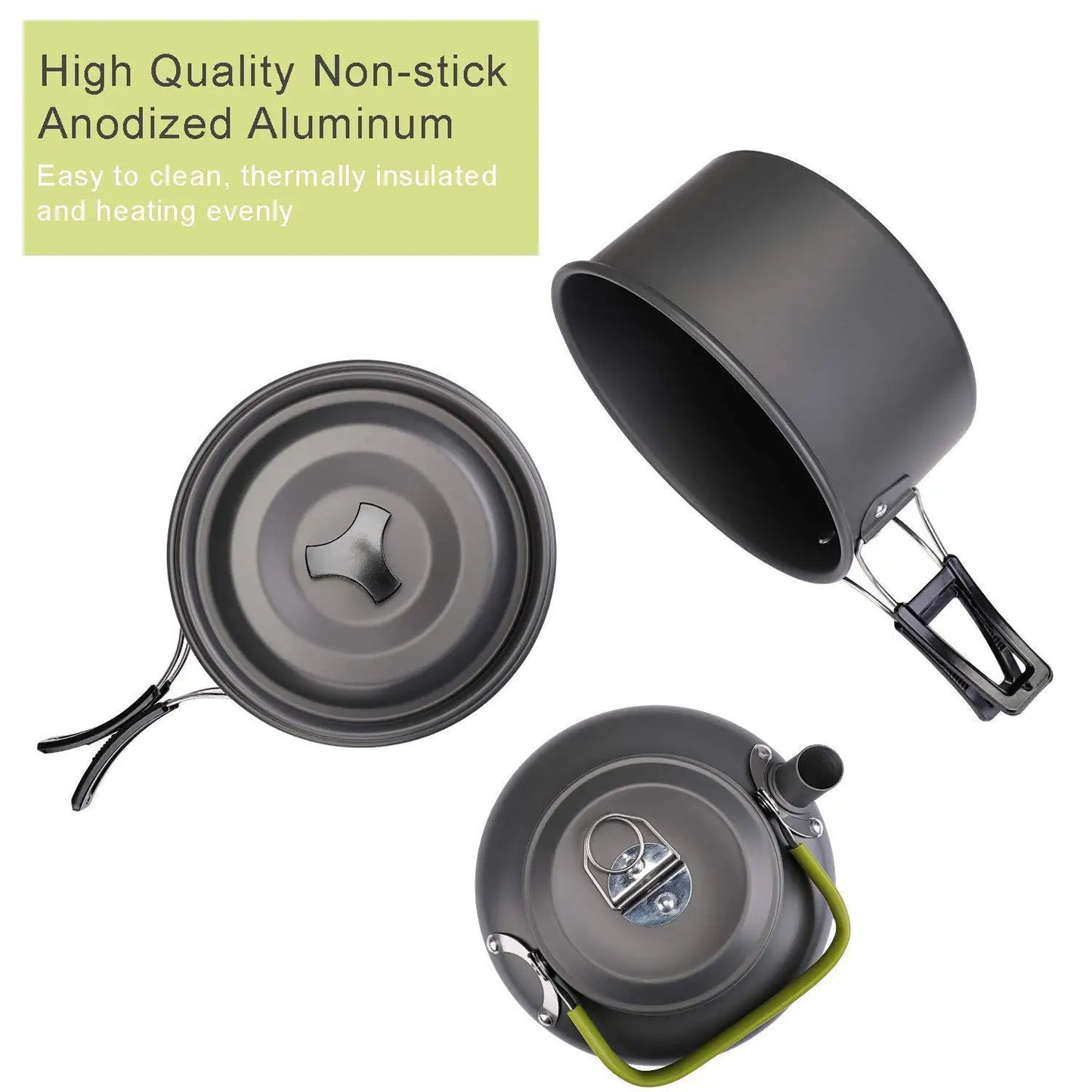 Camping Cookware. Super compact & super Lightweight