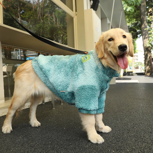 3XL-7XL Thick Big Dog Jacket for Medium to Large Dogs, Windproof