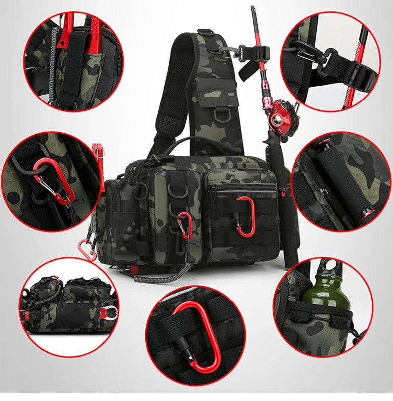 Fishing Tackle Backpack / Lure Gear Storage Bag