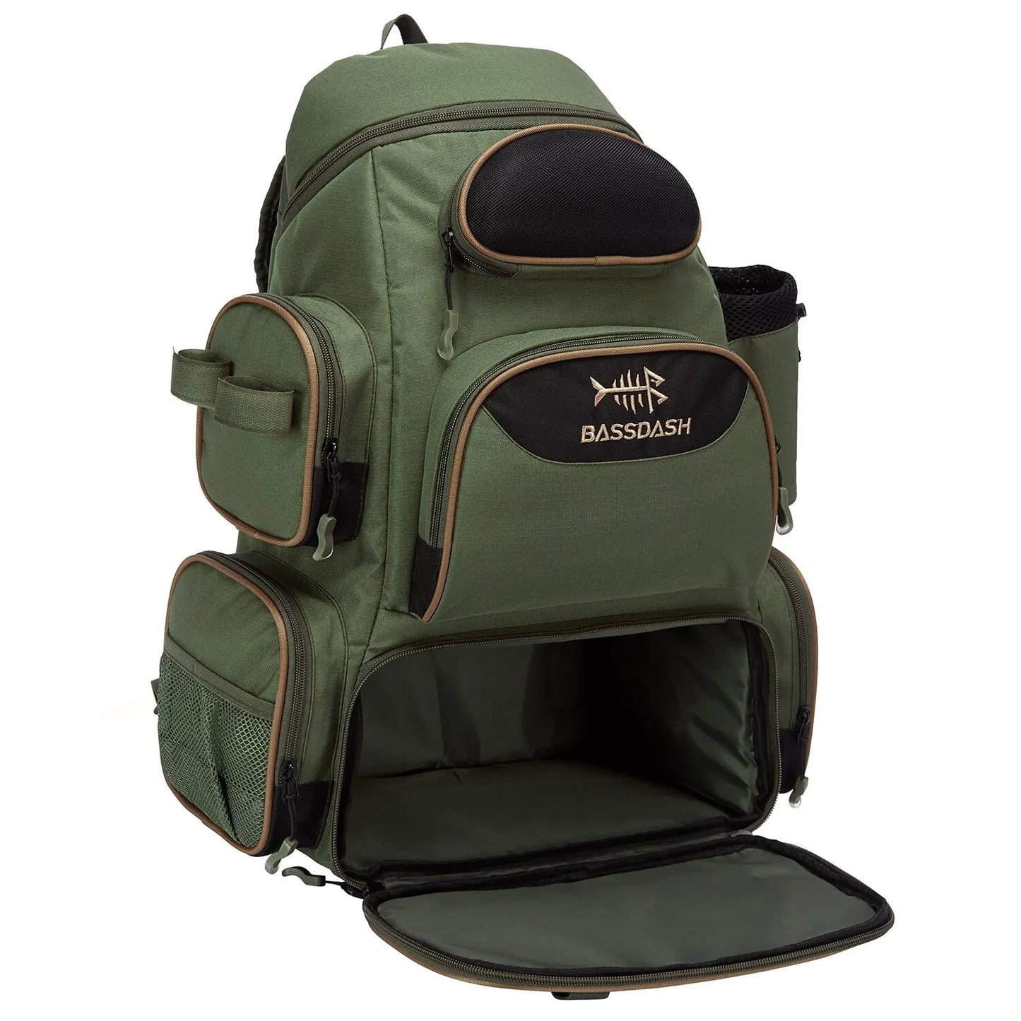 Fishing Tackle Backpack, Lightweight Tactical Tackle Box