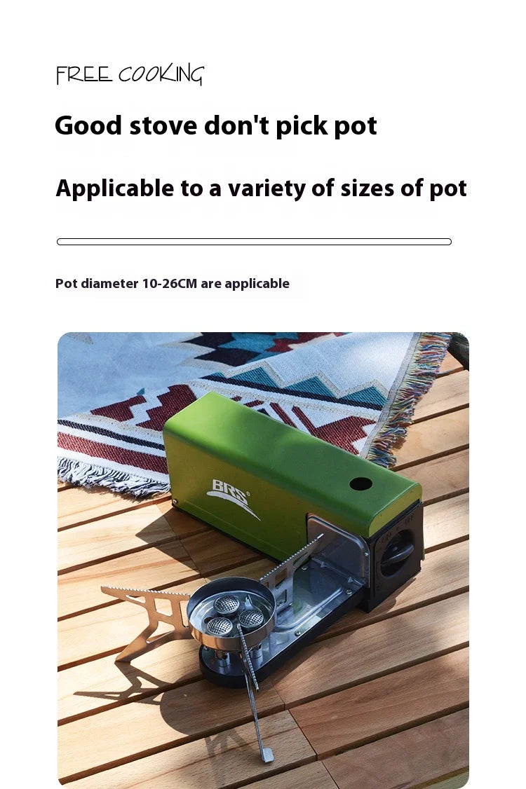Cassette Stove 2670W, Portable Folding Gas Outdoor Picnic Cooker
