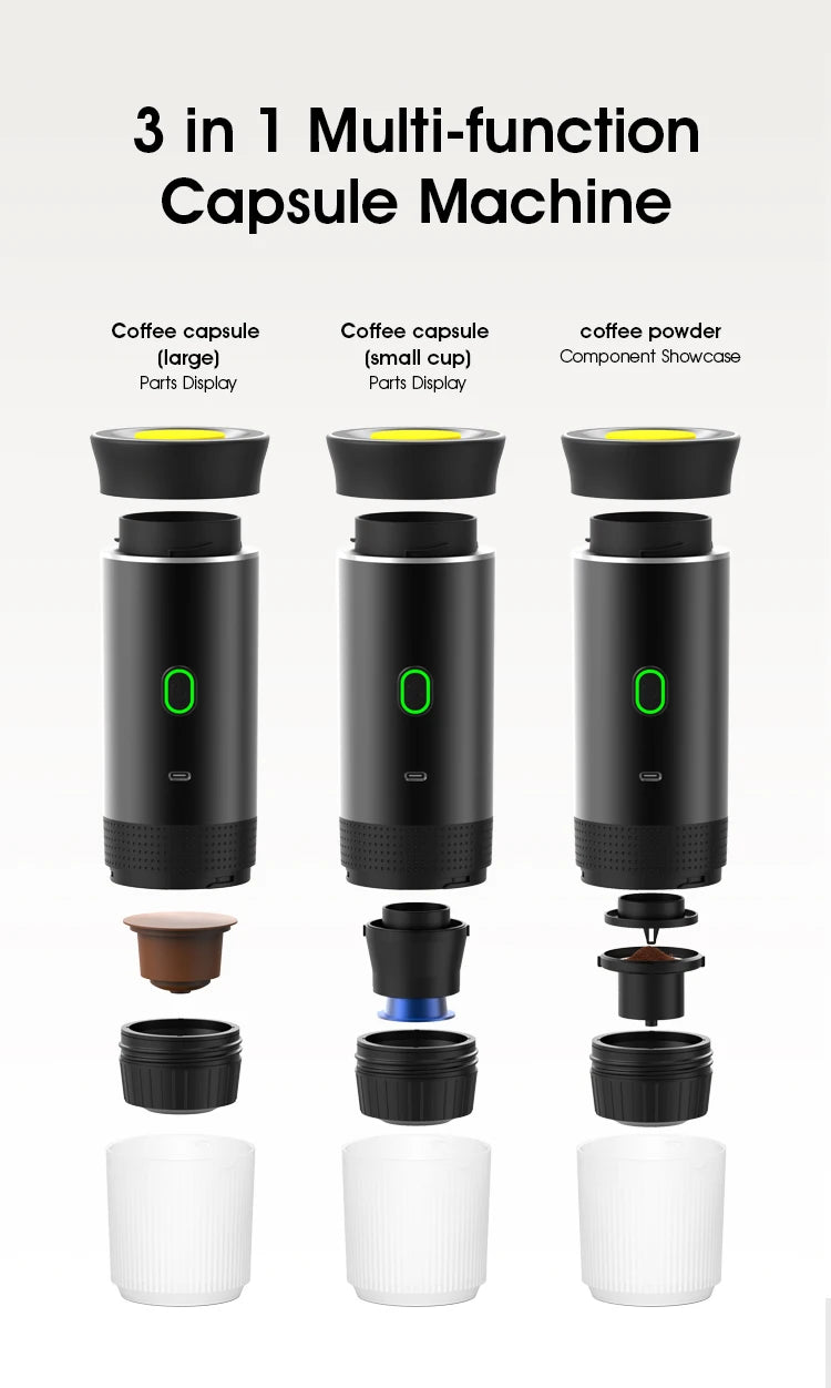 Wireless Electric Portable Espresso Coffee Machine. Car, Van or tent!!!