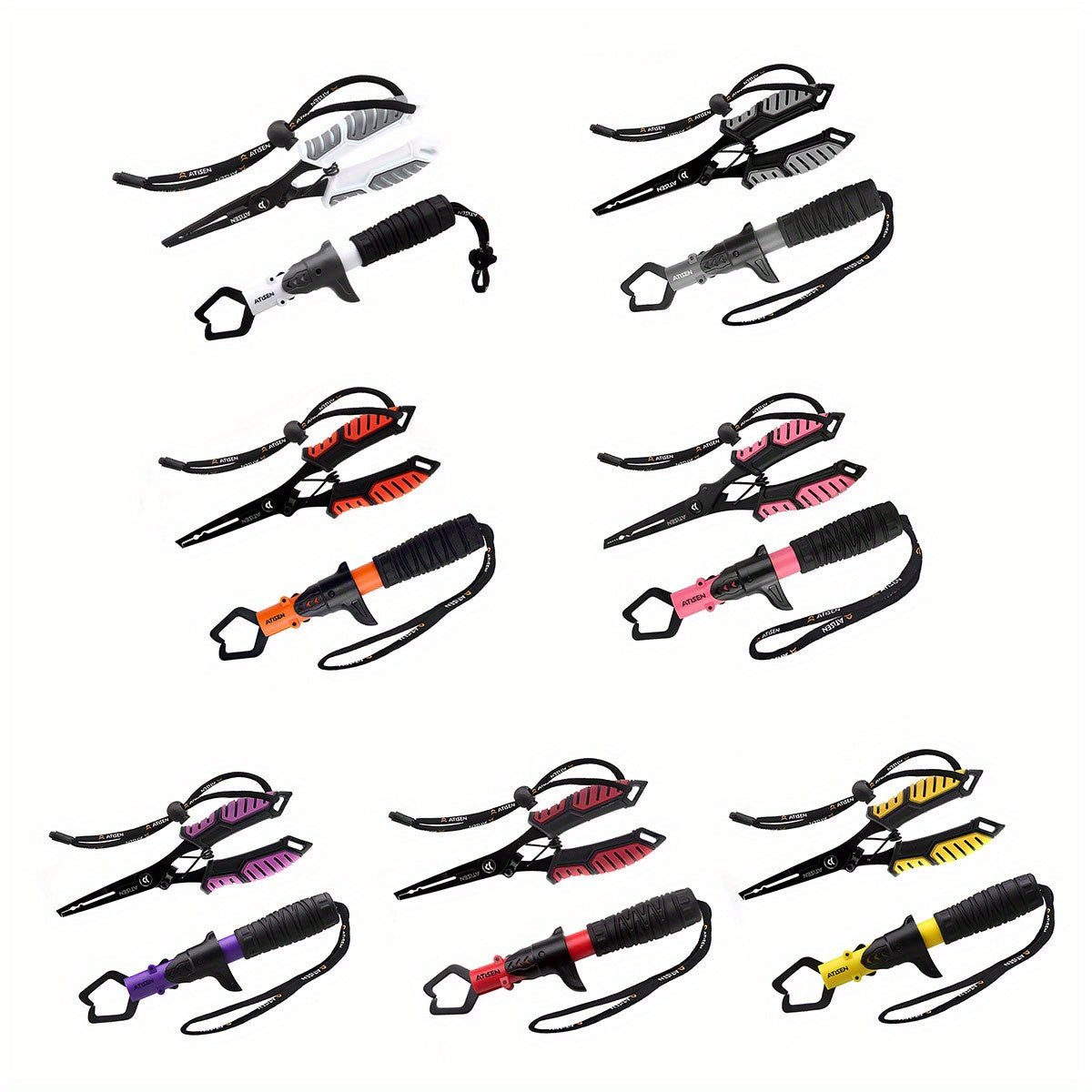 2pcs Durable Stainless Steel Fishing Pliers - Essential Tool for Easy Fish Control and Outdoor Fishing