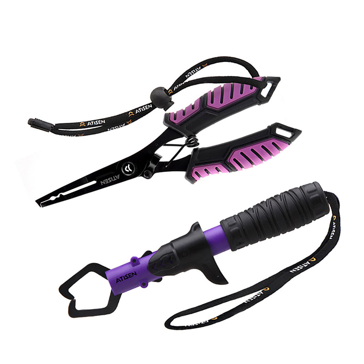 2pcs Durable Stainless Steel Fishing Pliers - Essential Tool for Easy Fish Control and Outdoor Fishing