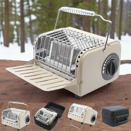 Gas Burner Camping 1200W Heating Stove Multifunction Outdoor Picnic Gas Stove Fire Stove Liquefied Gas Heater Stove