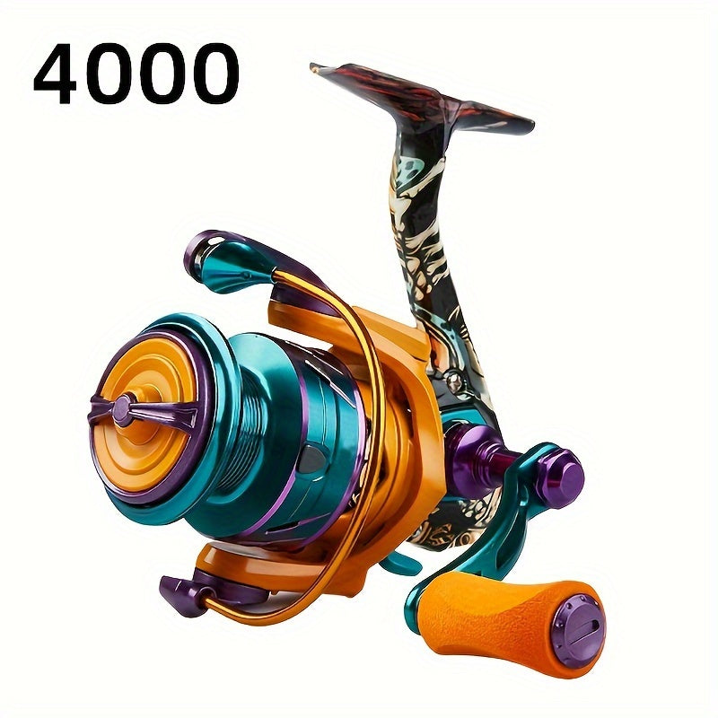 a High-Performance Spinning Reel Featuring a 5.2:1 Gear Ratio And a Maximum Drag of 8KG