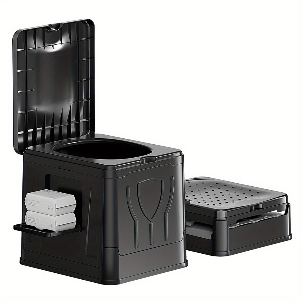 30L Foldable Portable Toilet, Compact & Portable