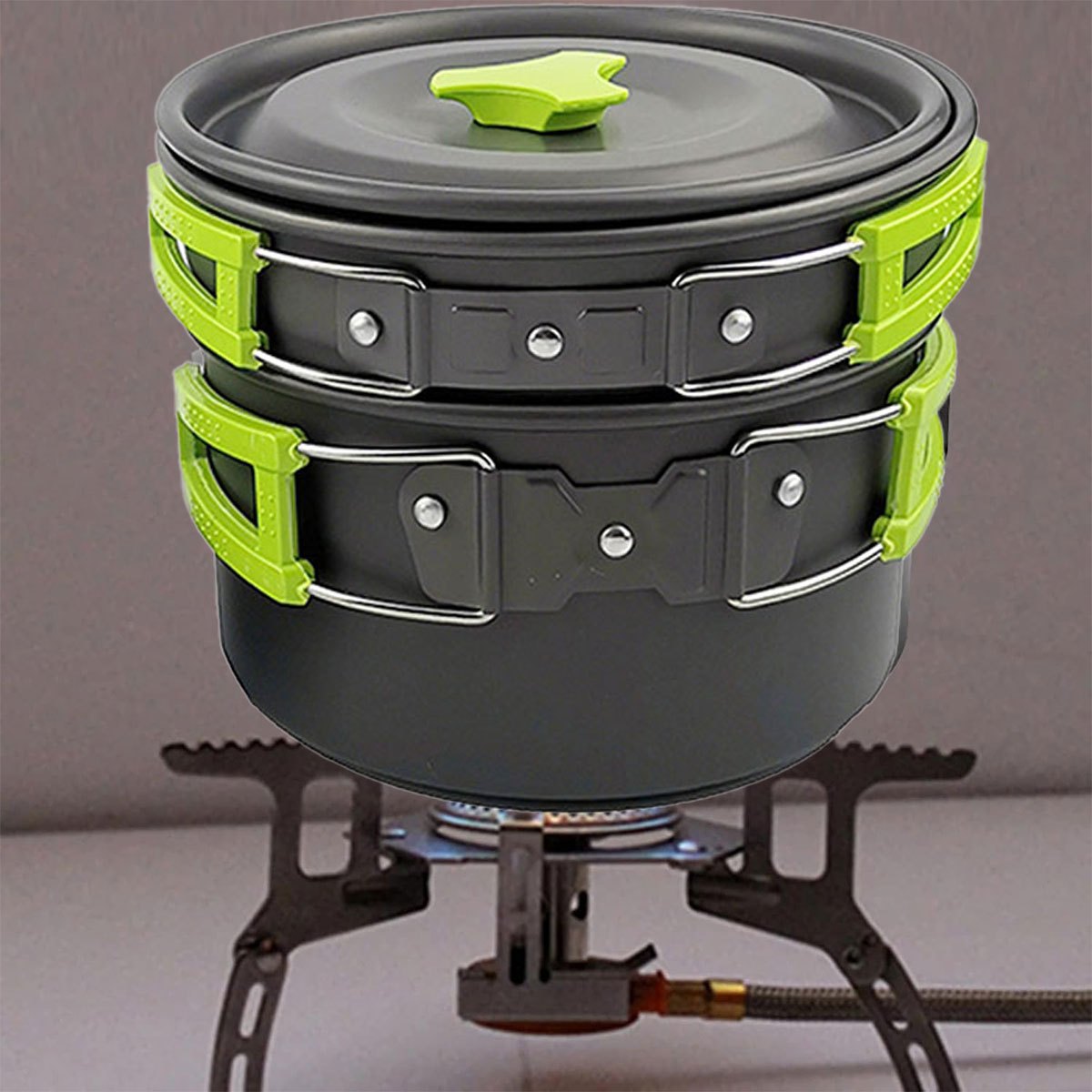 Portable Cookware | 304 Stainless Steel, Foldable and Stackable