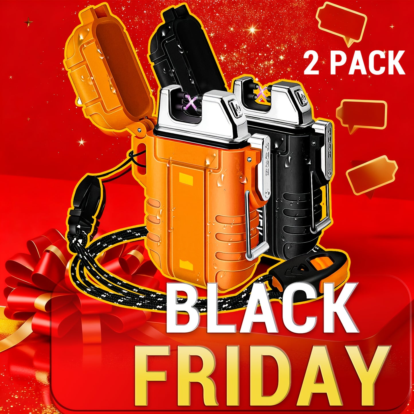 Arc Electric Plasma Lighters- USB Rechargeable & Flameless Windproof !!!