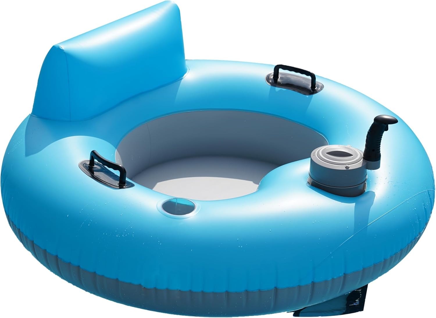 Inflatable River Tube Float - River Run for Adult Heavy Duty Motorized Tubes Floating with Backrest for Party Summer Water Beach