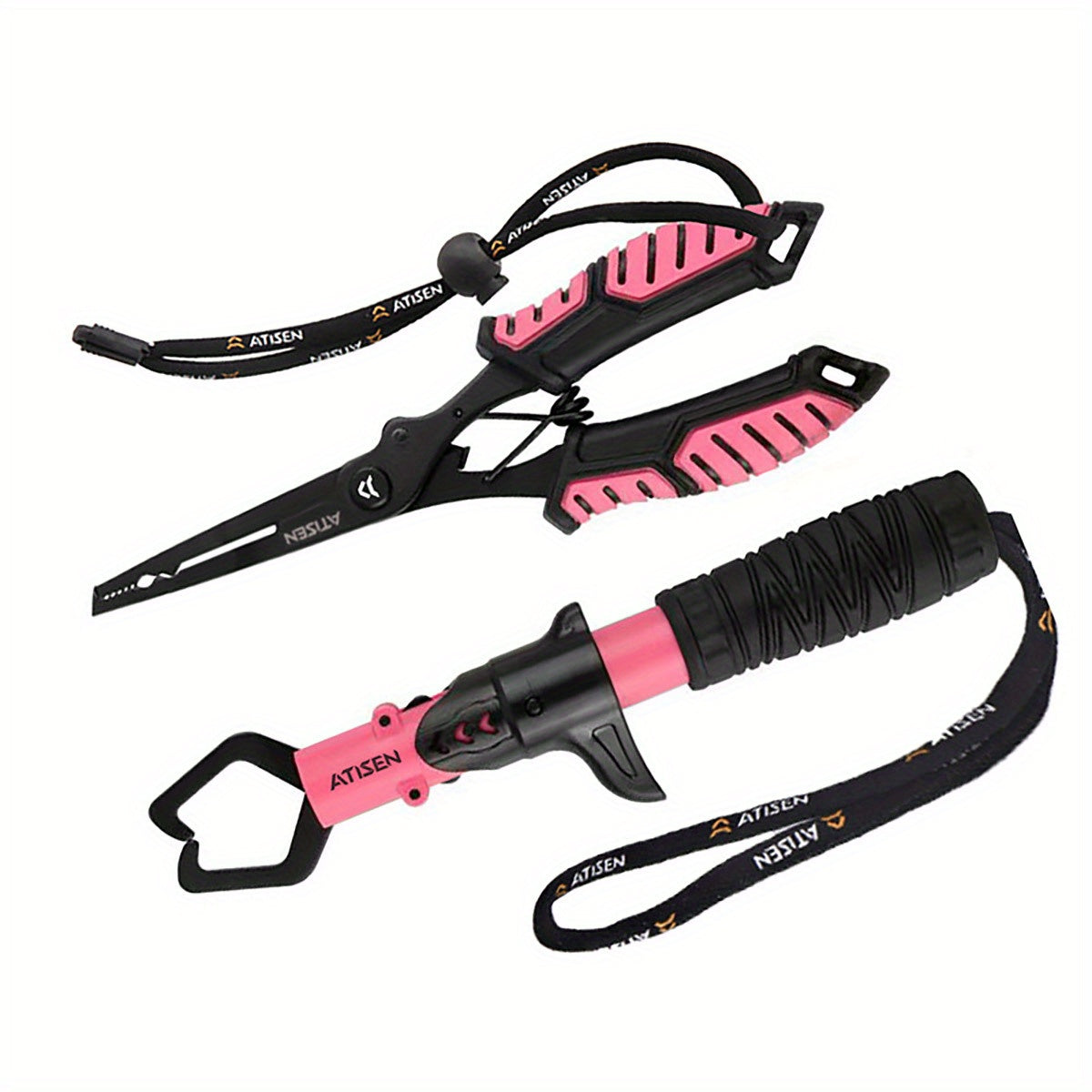 2pcs Durable Stainless Steel Fishing Pliers - Essential Tool for Easy Fish Control and Outdoor Fishing