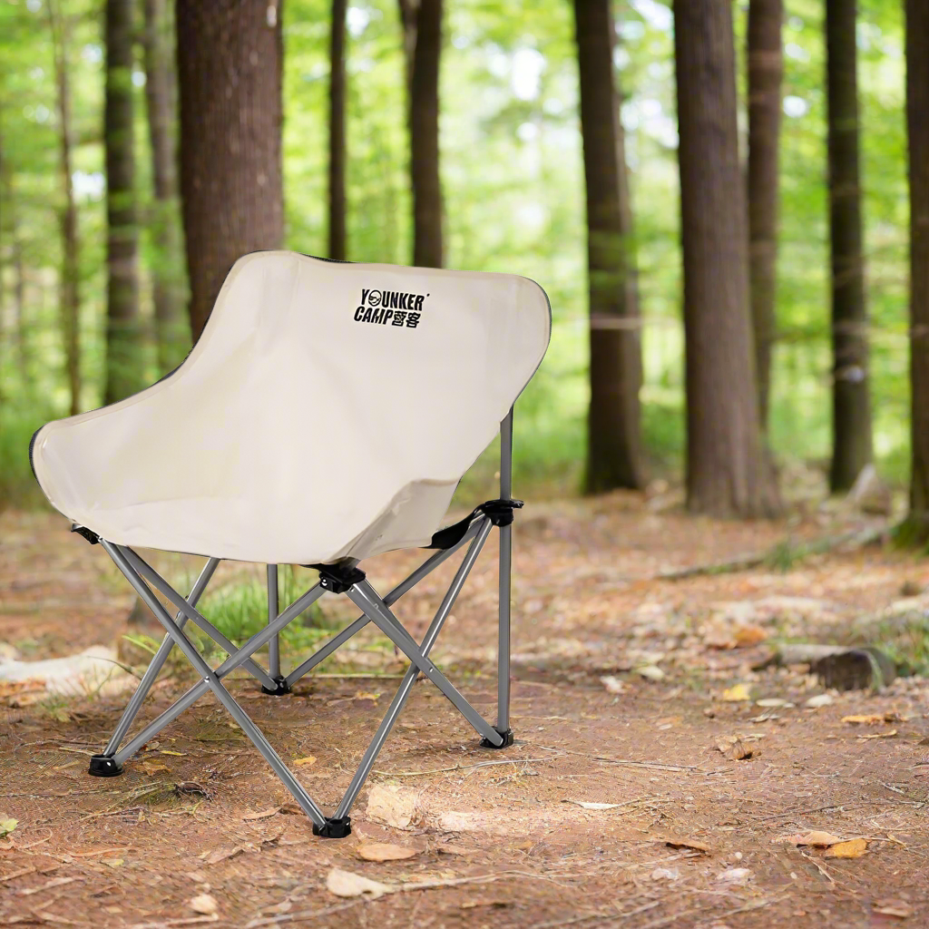 Folding Moon Chair. Super Portable!! The Perfect Picnic, Camping & Fishing Chair