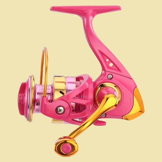 5.2:1 Gear Ratio Spinning Fishing Reel. High Sensitivity Fishing Line Wheel Wear-Resistant Metal Line Cup