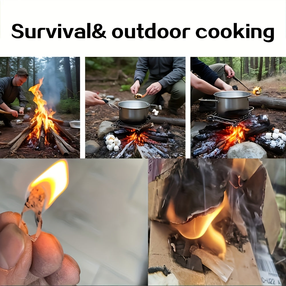 30pcs/100pcs/200pcs Ultimate Windproof fire Fuel. Odorless & Smokeless fire starters!!!