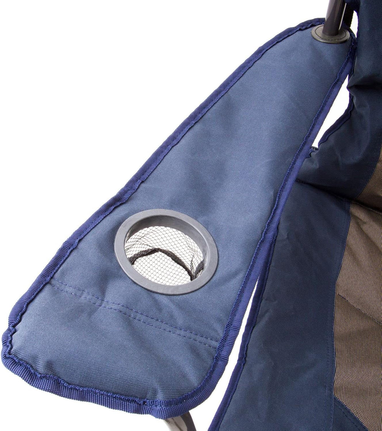 2X  Throne Outdoor Camping Chair 300Kg Thick Padding + Carry Bag