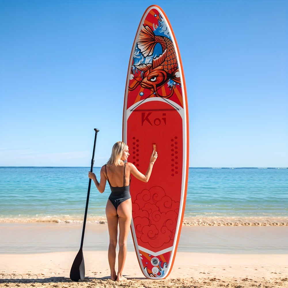 Koi Inflatable Paddleboard | 165kg+ Load Capacity with Full Accessories