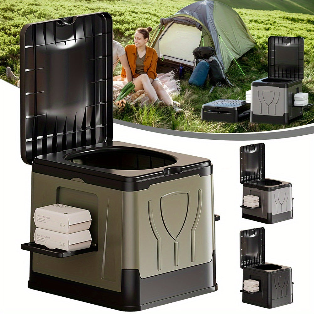 30L Foldable Portable Toilet, Compact & Portable