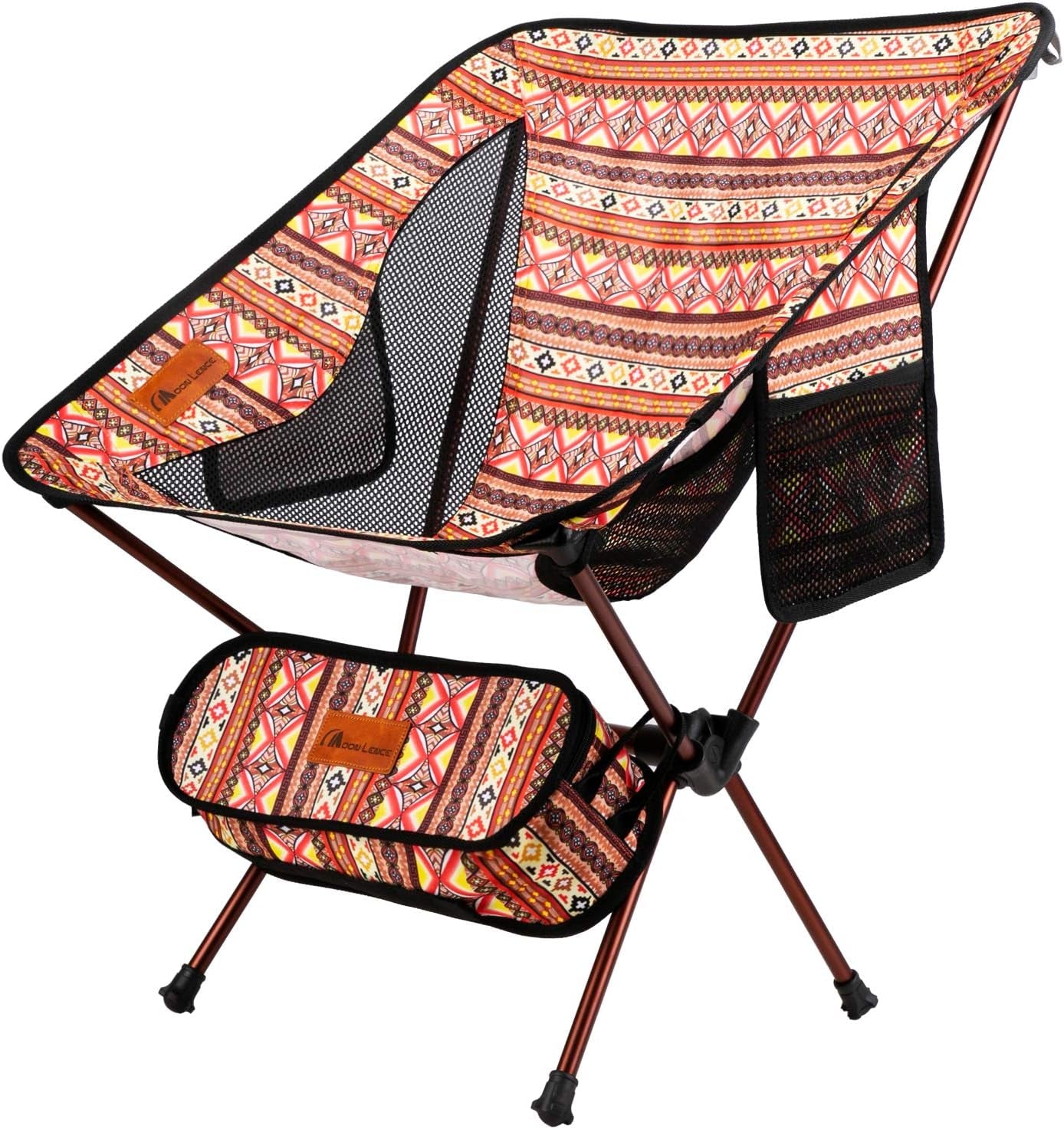 Outdoor Chair, Camping Chair, Compact, Foldable, Ultra Lightweight, Storage Bag, Hiking, Load Capacity 330.7 Lbs (150 Kg)