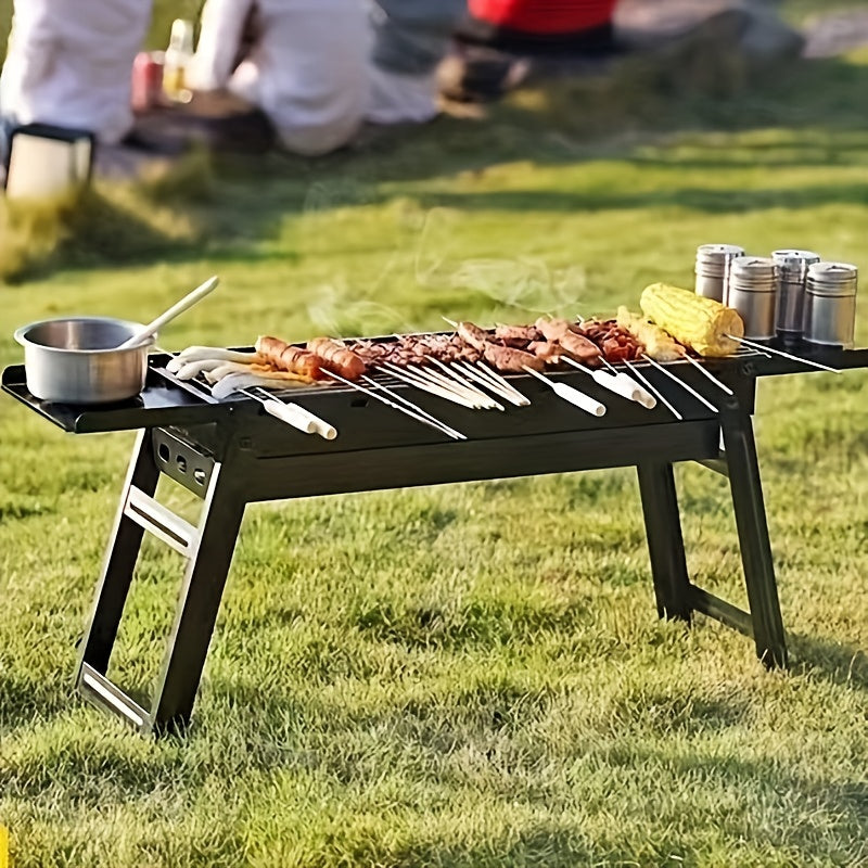 Compact And Collapsible Barbecue Grill