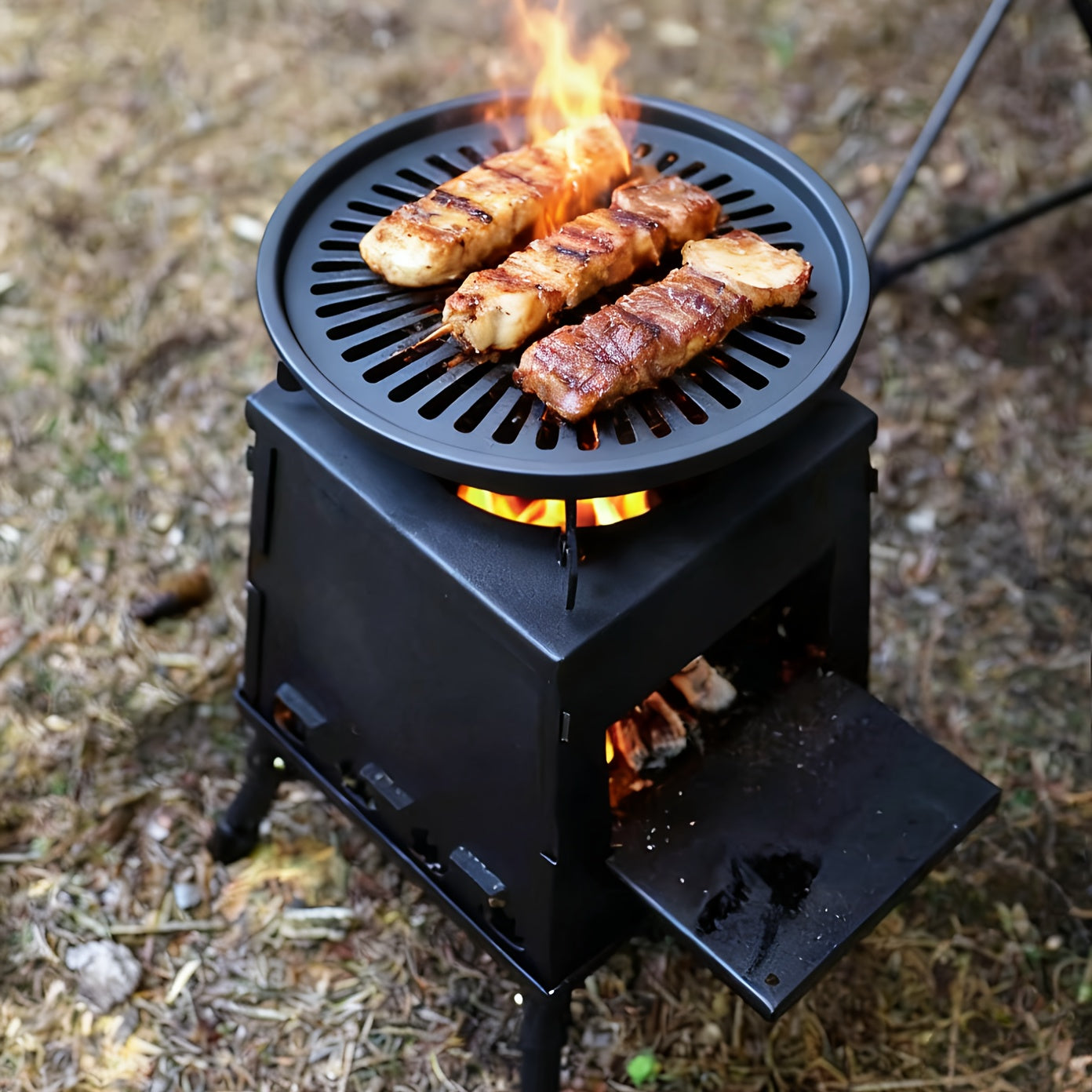 Outdoor Camping Folding Portable Firewood Stove