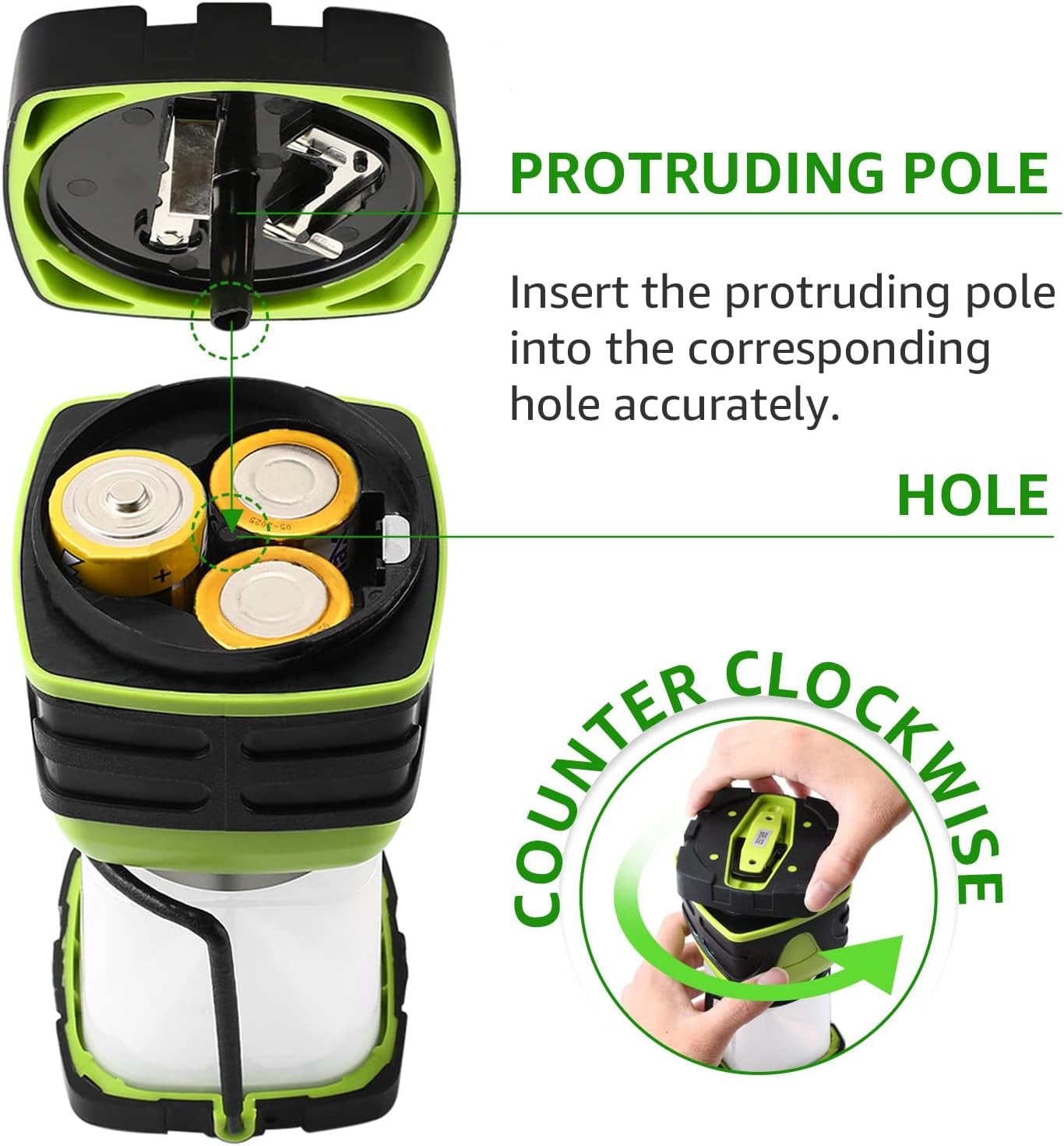 LE Camping Lantern, 1000 Lumen Camping Lights Battery Powered, Dimmable Warm to Cool White Modes, Tent Lights with Long Battery Life, Camping Accessories for Outdoors and Emergency, Pack of 2