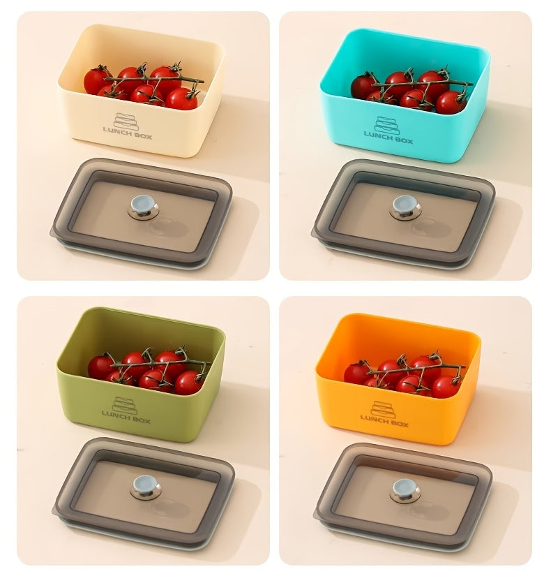 304 Stainless Steel Storage Containers with Clip-On Lids