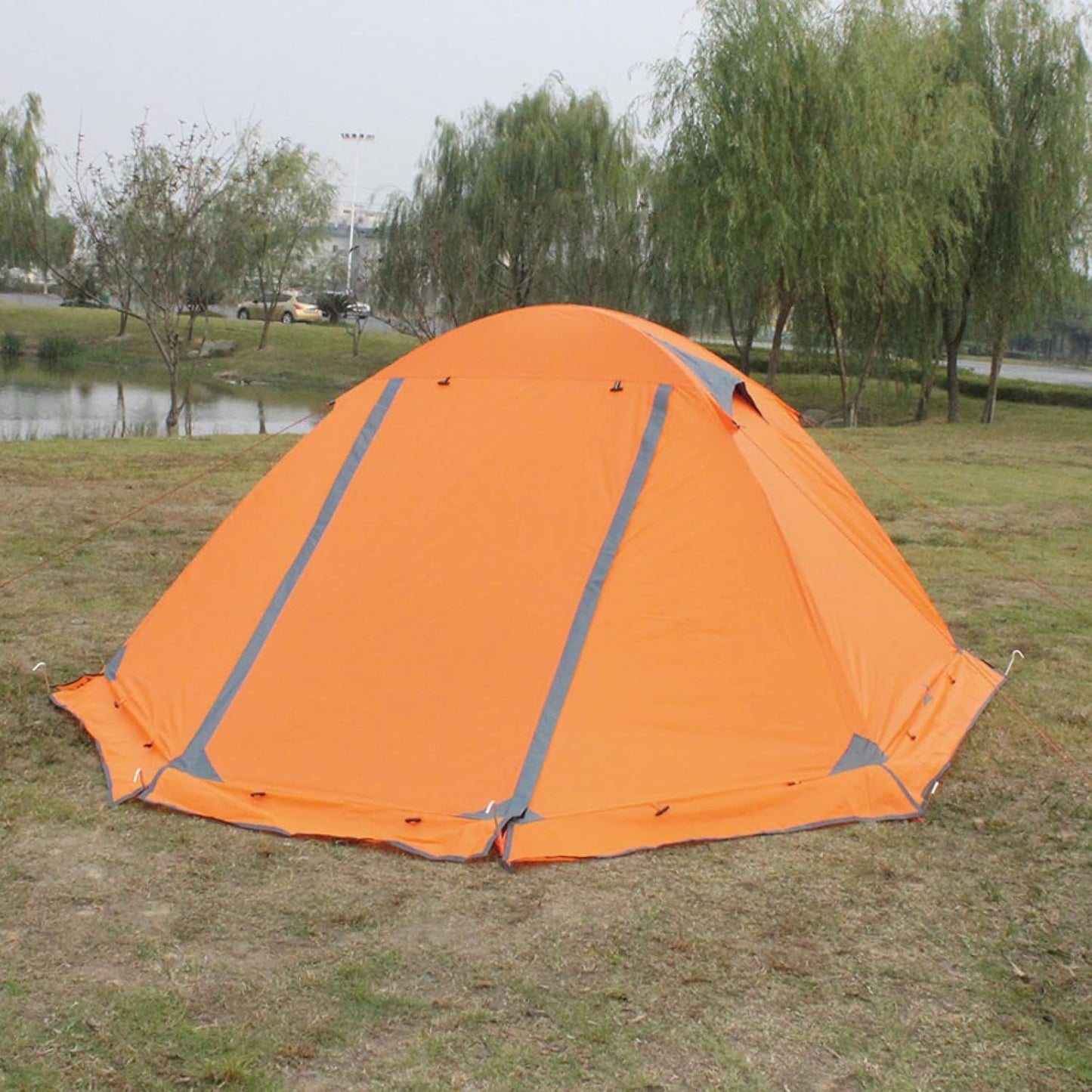 Dome Tent 1-3 Person Camping Tent Waterproof Backpacking Tent 3-4 Season Tent for Outdoor Camping Hiking Picnic